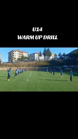 U14 #soccertraining #drill #soccerdrill #sport #training #stadium 
