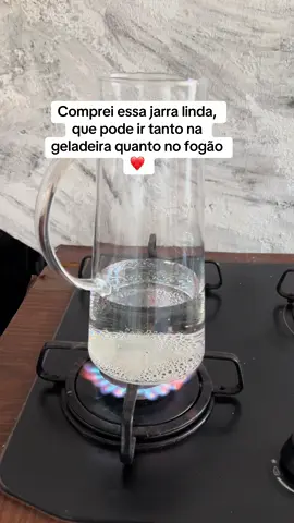 Jarra no vidro borosilicato ❤️ #jarravidro  #vidroborossilicato  #flyy #fouryou #criadordeconteudo #enxoval #lar #shopee #comprinhas 