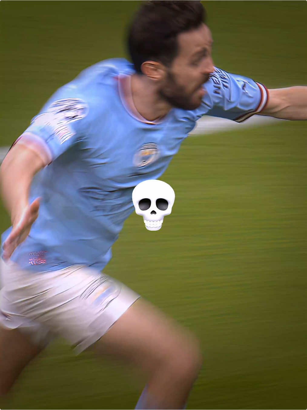 Skull Face Edit || NO COPYRIGHT INTENDED || #mancity #football #aftereffects 