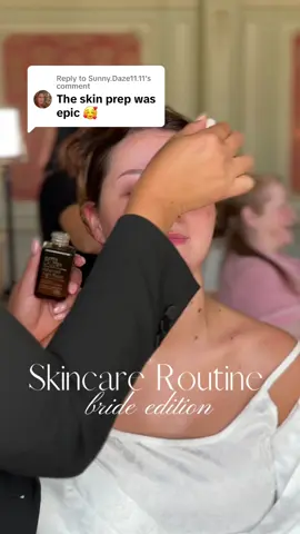 Replying to @Sunny.Daze11.11 I’ve prepared a step by step of my skin prep just for y’ all. #bridalmakeup #bridemakeup #texasmua #skincare #dallasmua #dallascowboys 