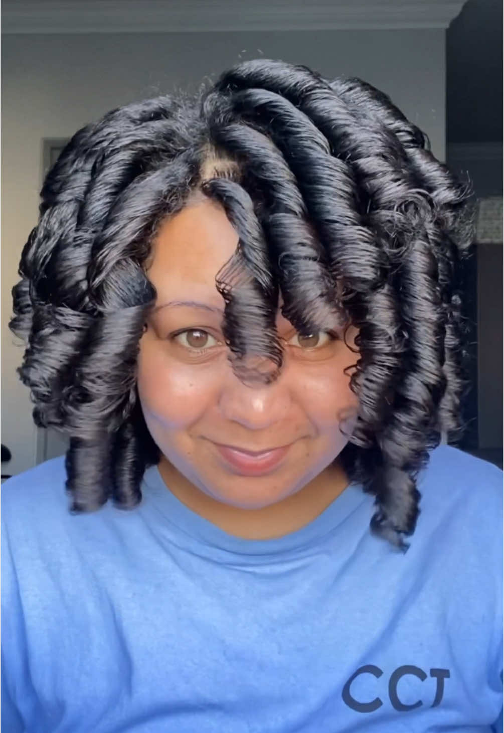 Some of my favourites #naturalhairtiktok #hairtok #hair #curlyhair #hairstyles #hairstyletutorial #clawcliphairstyles #cr7 #rollerset #flexirods 