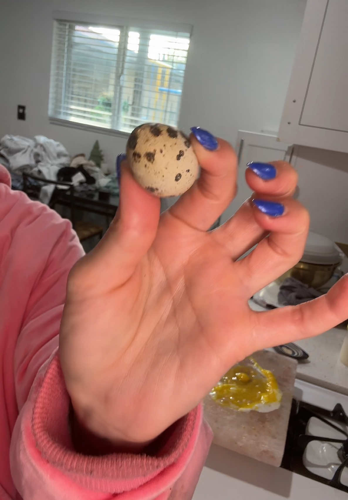 Breakfast w my salt rock 🍳 