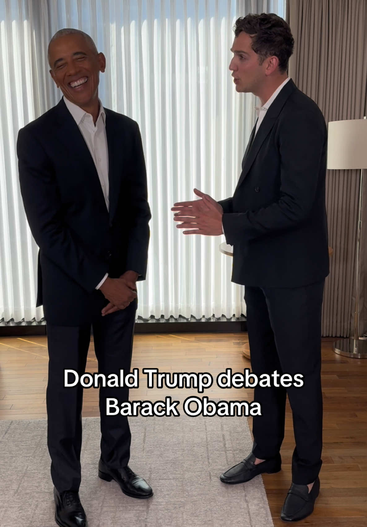Donald Trump debates Barack Obama #donaldtrump #barackobama #impressions 