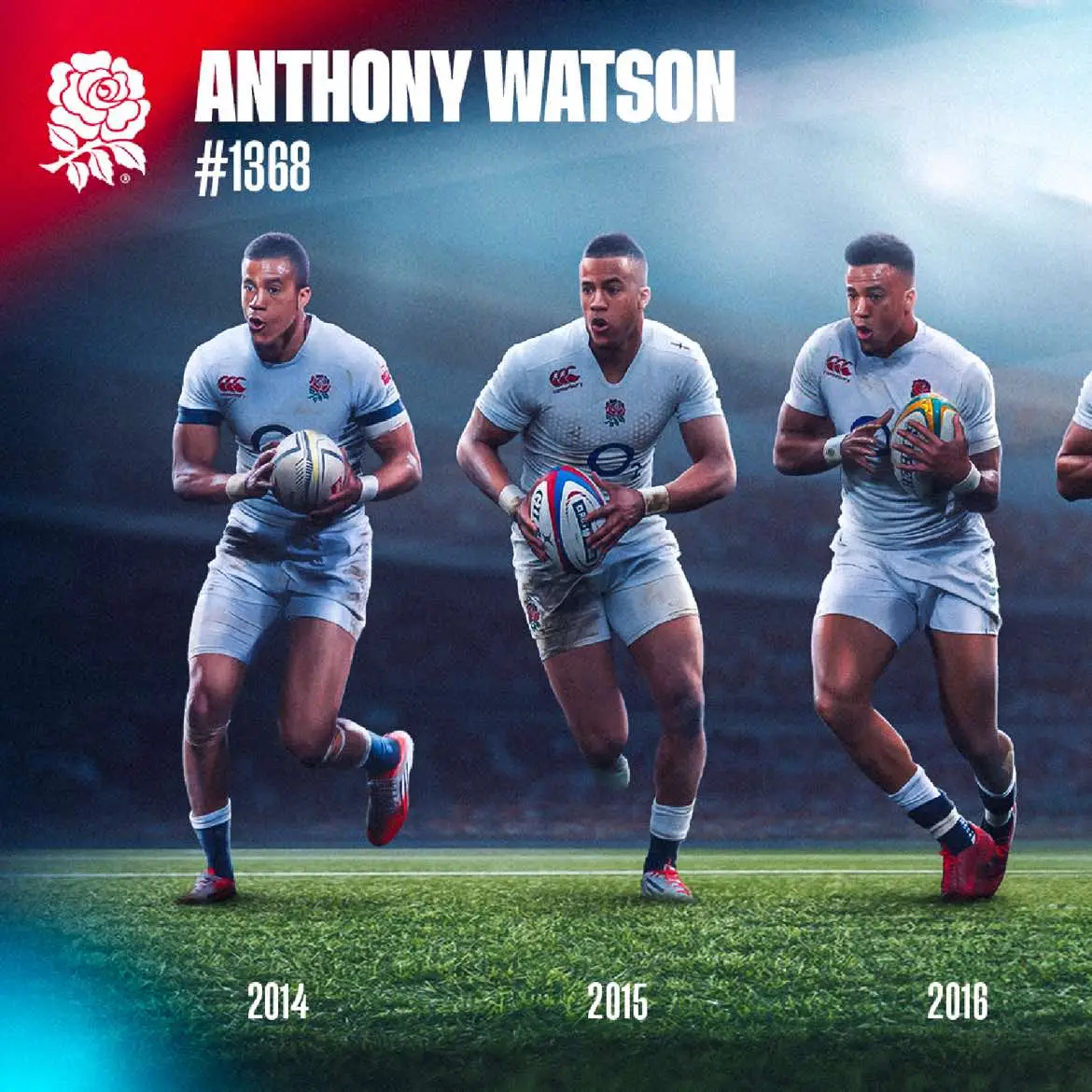 Anthony Watson through the years 🌹 #EnglandRugby