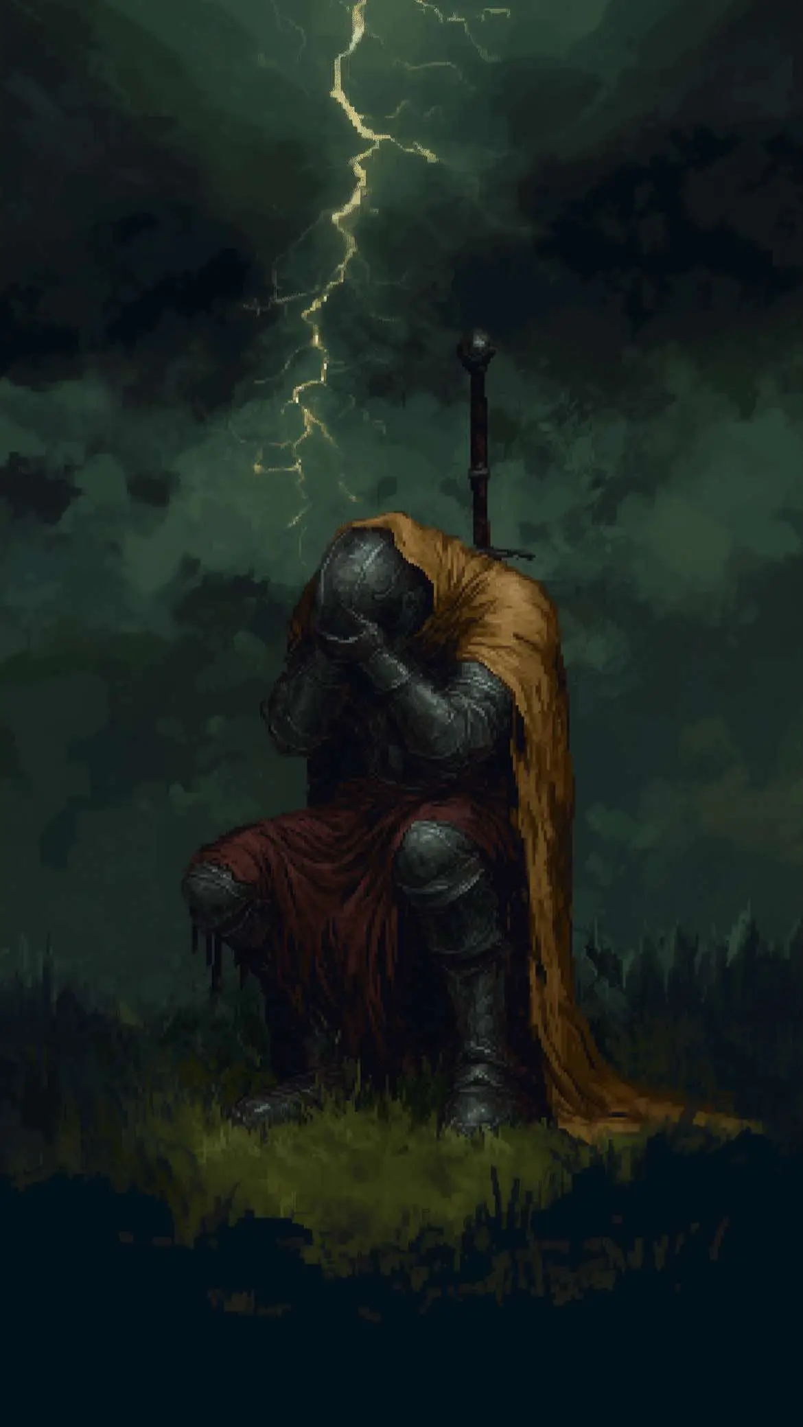 The moon, a pale and watchful eye, Peers through the veil where centuries lie, Its silver tears carve ancient streams Through kingdoms lost and shattered dreams. #fyp #foryou #foryoupage #darkfantasy #real #aiart #ai #midjourney