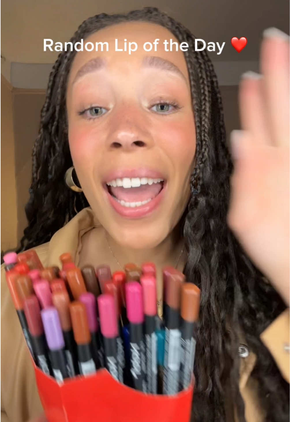 I love making these vids for all of u🥺🫶🏽 #makeup #randomlipcombo 