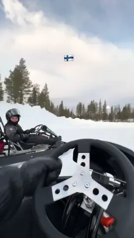 Ice Karting 🇫🇮🚀 #fyp #quadrant #finland #karting 