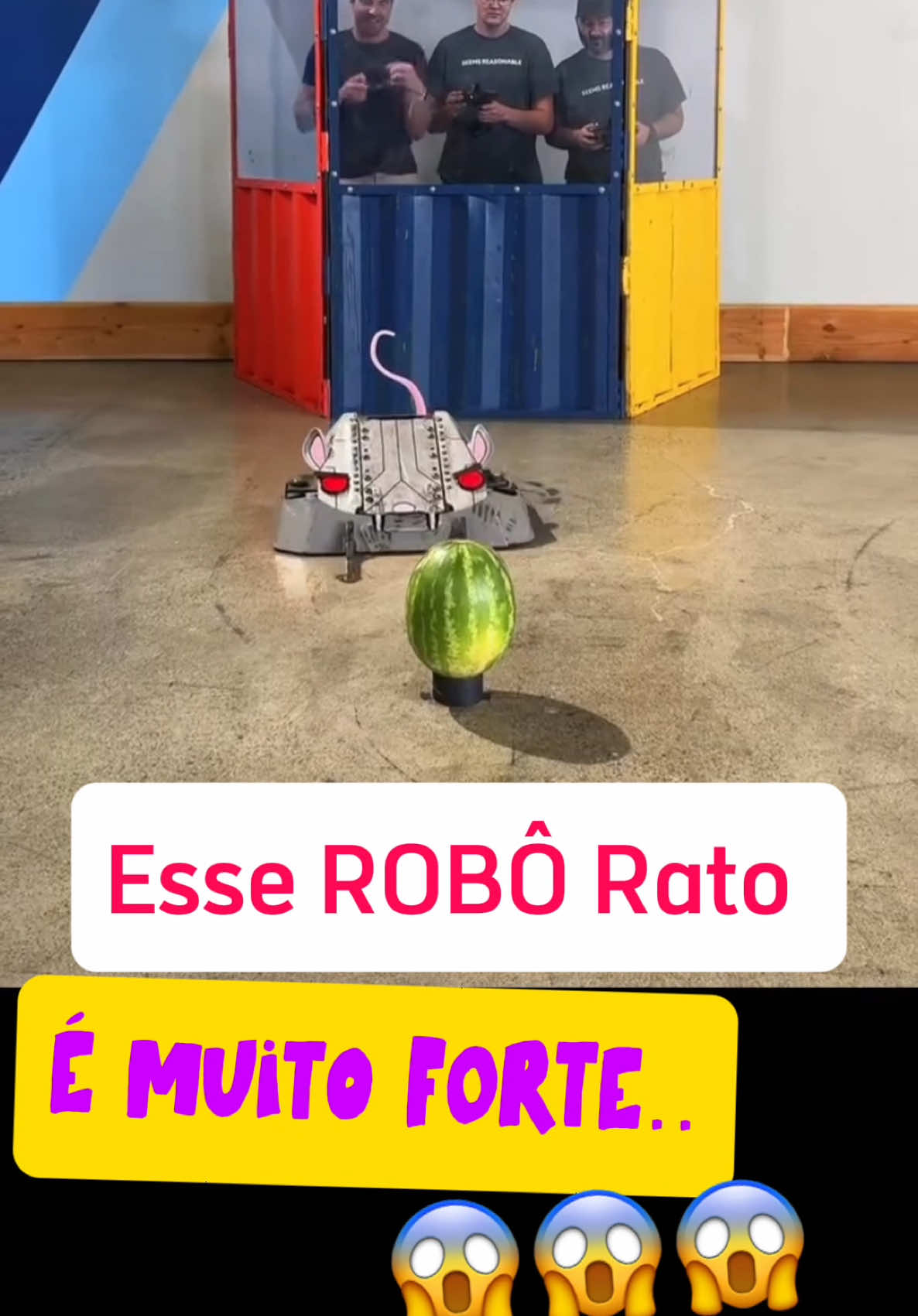 Robô Rato 🐁 levanta mais de 1000 kg 😱😱#tdsgarage #curiosidades #ideiascriativas #robotica 