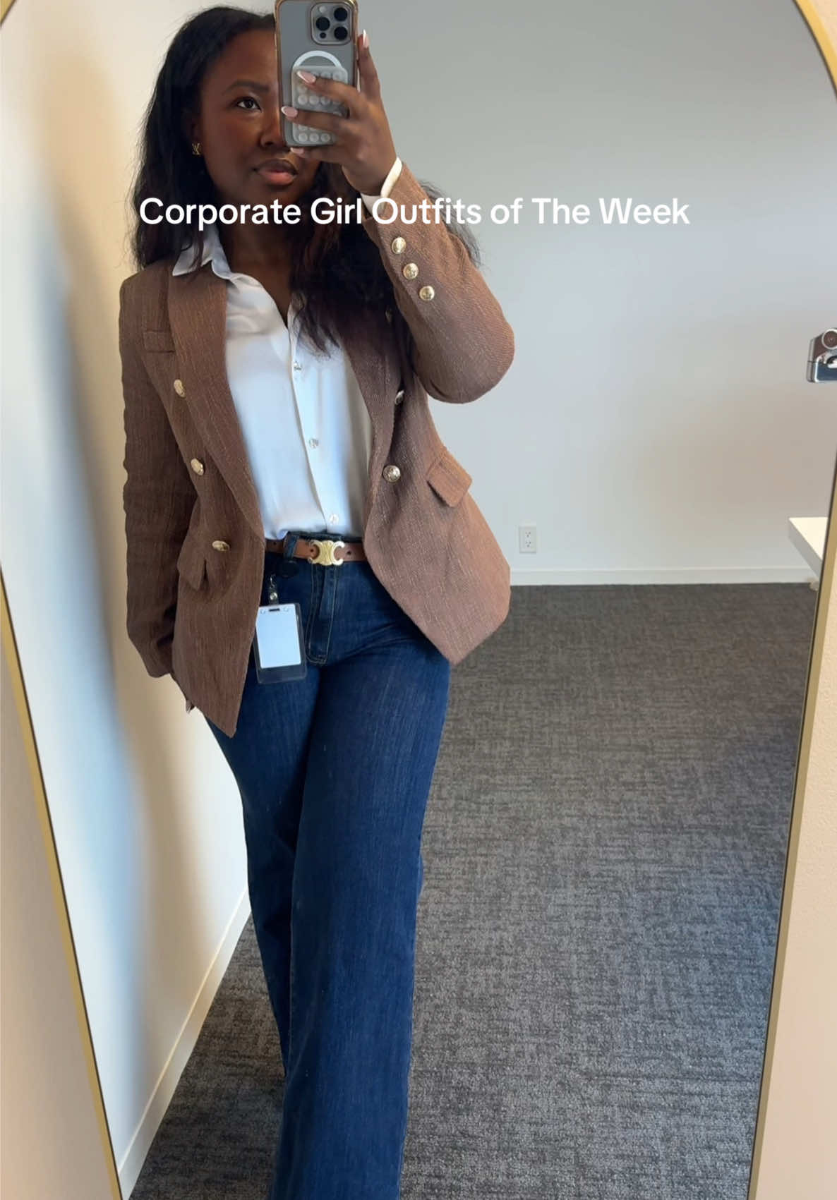 Weekly fit check! Outfit deets in my LTK! #workootd #corporateootd #corporatebaddie #corporategirloutfit #corporategirly #fyp #outfitinspo #whatiworethisweek #weekofoutfitsforwork 