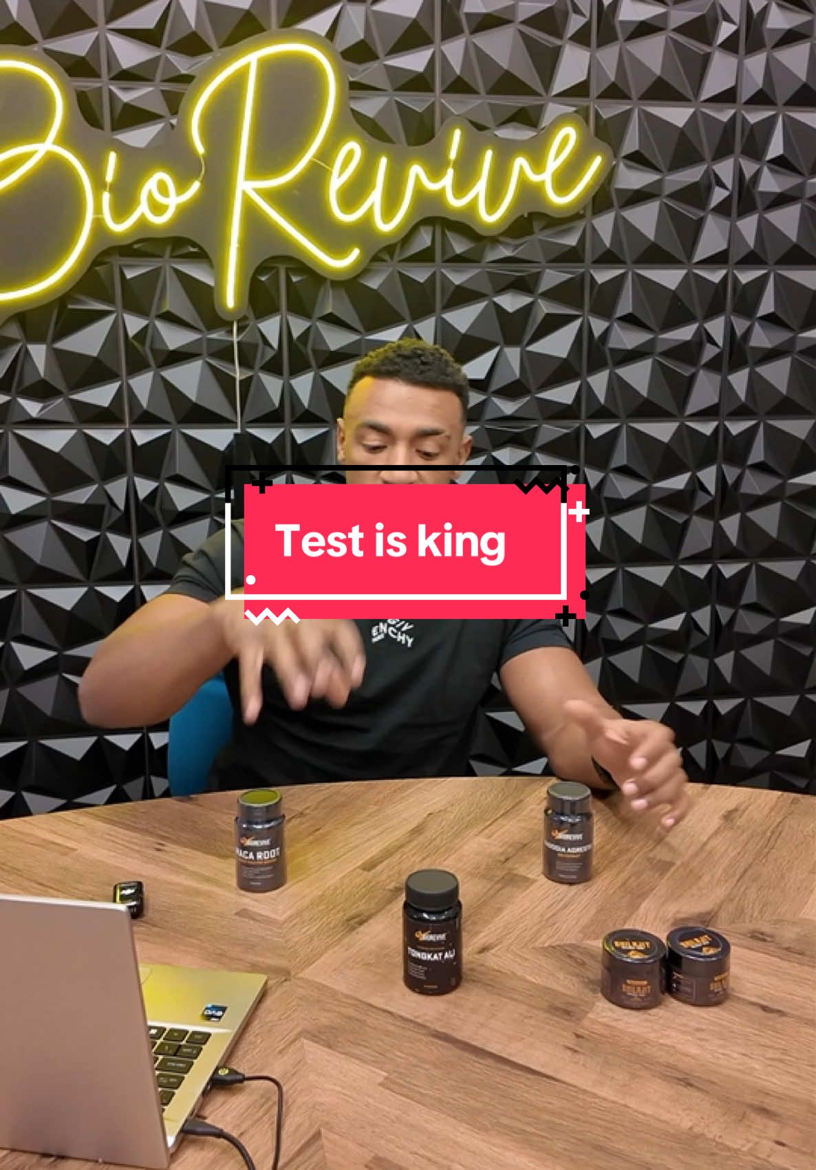 Test is king #tikmarketing #GymTok 