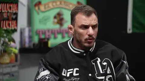 #RenatoMoicano says he gets a new #tattoo after each #UFC win. Will he add another after stepping into his first #UFC311 title fight? 🏆👀 #combatsports #ink #MMA #sports