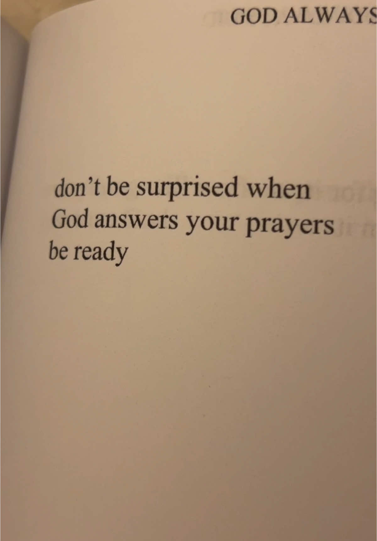 Don’t be surprised be ready when god gives you everything 🙏🏼 #foryoupage #god #fyp #godlovesyou #godstiming #godwillmakeaway #godwillcomethrough #godsplan #manifestation #prayersarepowerful #prayerscanmovemountains #beready #yourdreamswillcometrue 