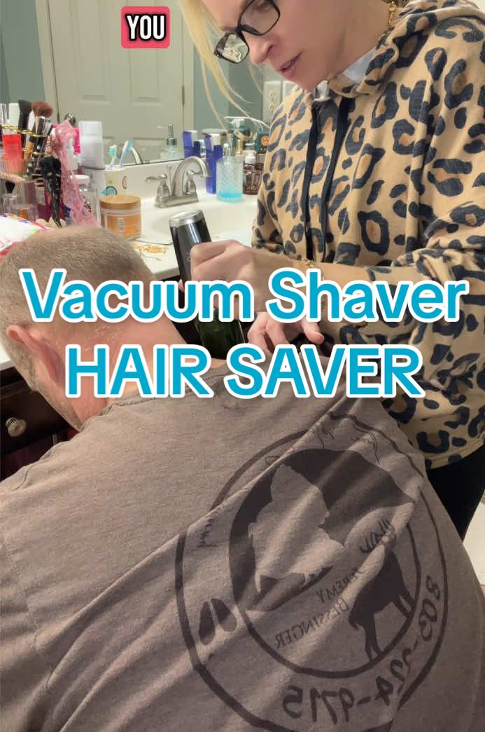 Vacuum up the hairs with this shaver!  Built-in Vacuum Trimmer for Mustache, Sideburns, Facial Hair. Rechargeable & Waterproof  Sold by @Shpavver_US 