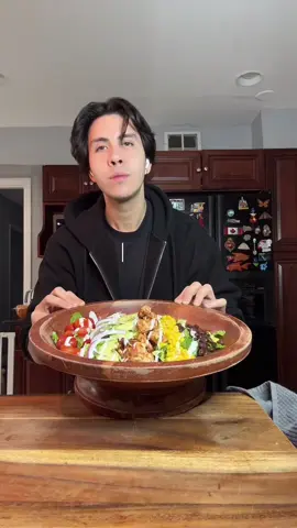 BBQ Chicken Salad is always a good idea ..jus as good as keeping all your favorite recipes organized 🙌🏼🧡 @ReciMe | Save recipes  Ingredients: Romaine lettuce  Grape tomatoes  Corn  Black beans  Sugar free bbq sauce  Red onion  Avocado  Ranch seasoning:  1 cup low fat Greek yogurt  2-3 tbsp ranch seasoning  2-4 tbsp of water or milk.  