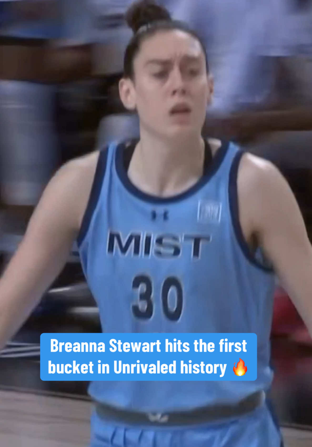 Of course it’s Stewie 😤 #unrivaled #basketball #womensbasketball 