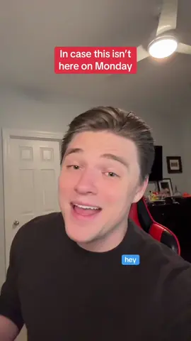 Now for real - if TikTok goes away hopeatched you had a lot of fun, I hope I made you smile when you needed it, and I hope you know you're very loved. Thanks for being here!