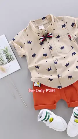 0-4Y Baby Boy Clothes Set Summer Cotton Short Sleeve Shirt +Shorts set #set #babyboyclothes #shirt #short #trendingvideo #trending #foryoupage #foryou 