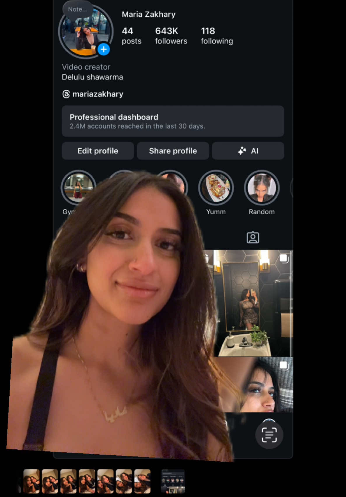 I thought my Instagram was tweaking #greenscreen #instagram 