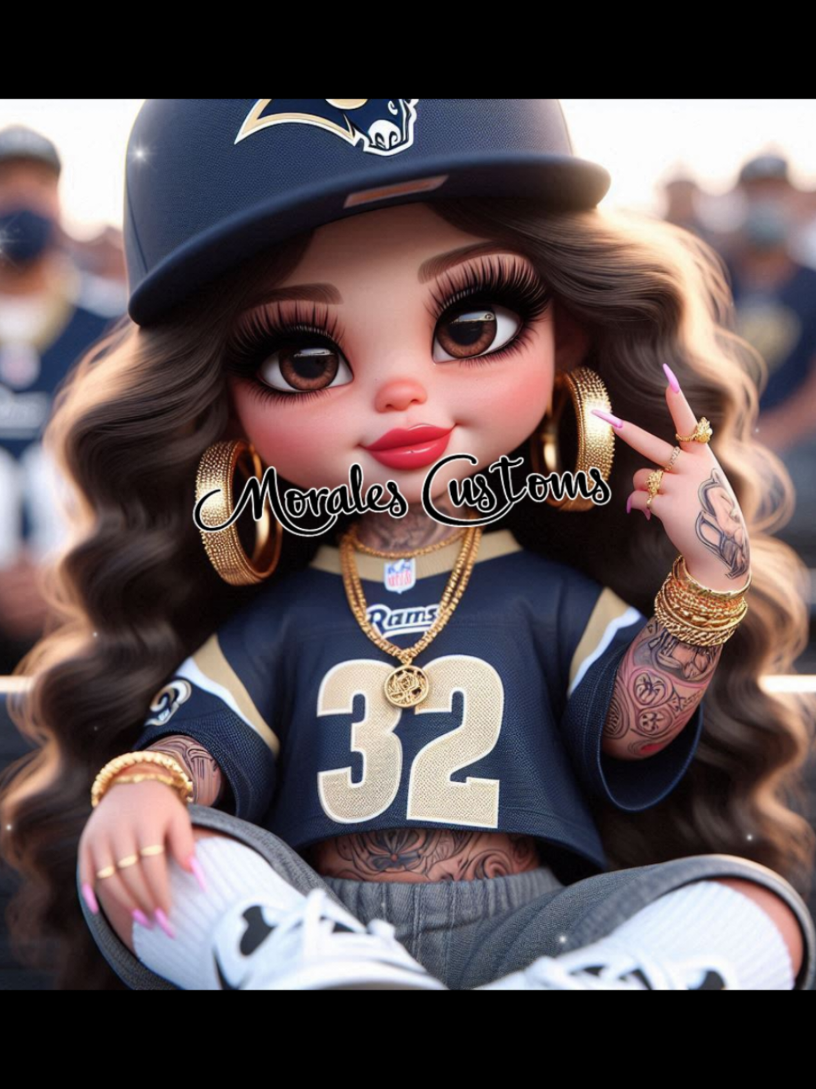 #playoffs #football #cute #homegirl #latina #latinastyle #chicanastyle #chicana #Love #lowrider #lara#los#losangelesrams 
