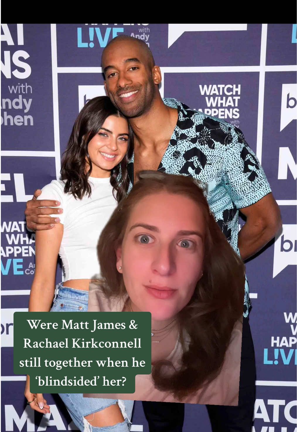 HOW COULD YOU TAKE AWAY TIKTOK RIGHT NOW?! I am too invested. #mattjames #breakup #rachaelkirkconnell #thebachelor #bachelornation #popculture #realitytv #greenscreen 