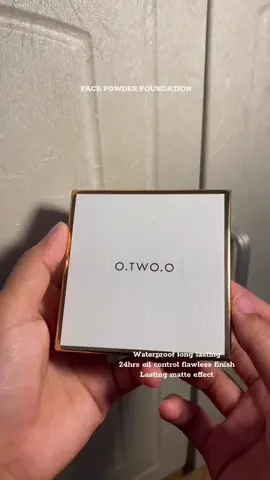 This O.TWO.O face powder foundation,Waterproof long lasting 24hrs oil control flawless finish Lasting matte effect  #facepowder #otwoo #foundation #fyp 