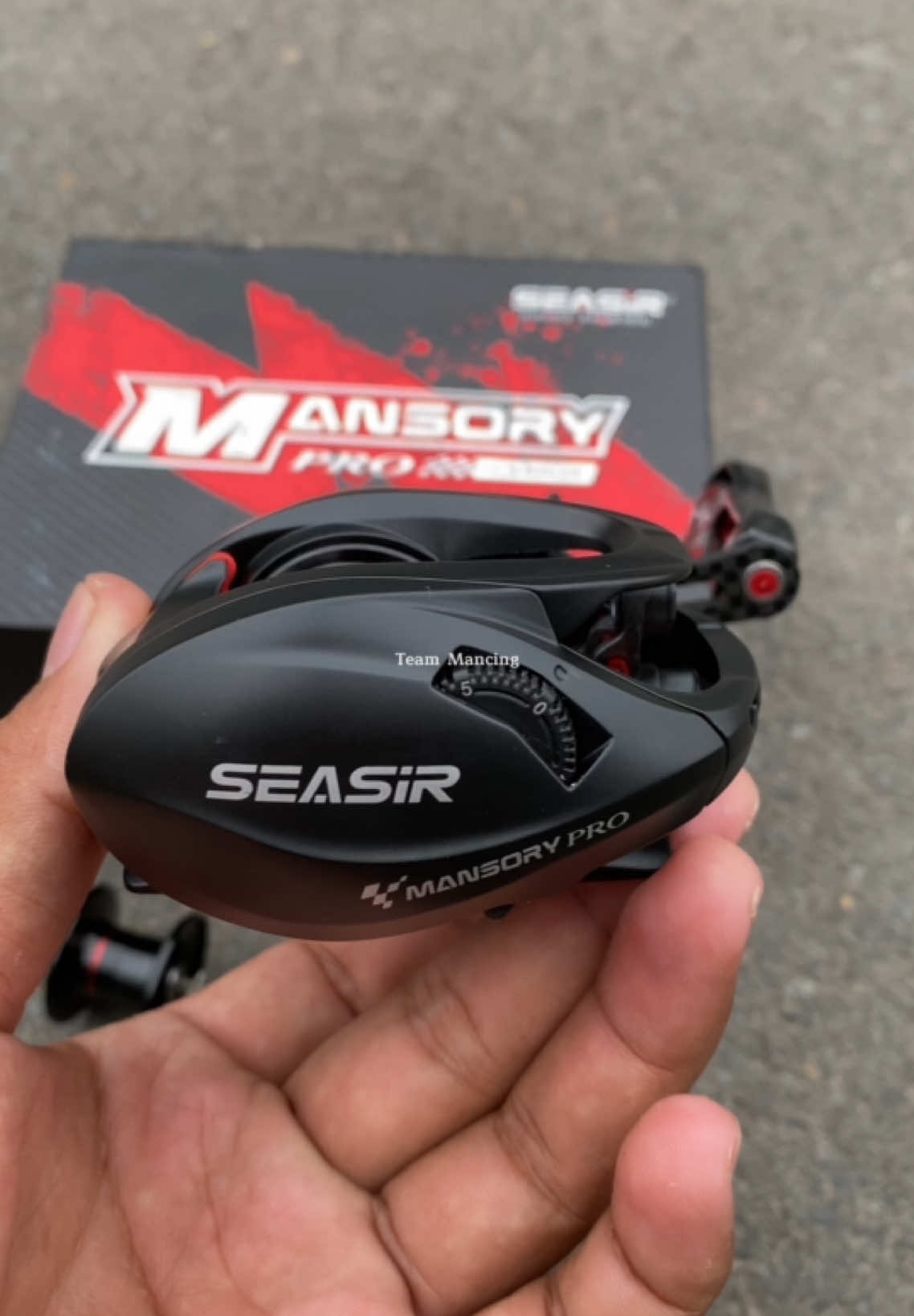 Reel BC khusus lempar umpan kecil ringan SEASIR Mansory Pro #seasir #mansorypro #seasirmansorypro #reelbc #baitcasting #bfsfishing #bfsreel 