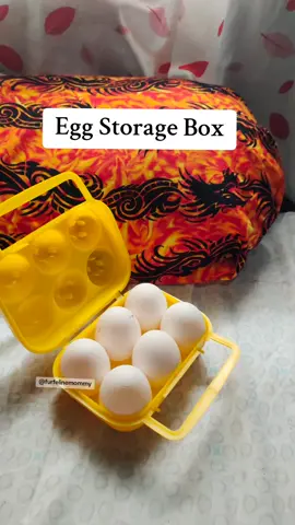 6 Grid Egg Storage Box Portable Carrier Egg Tray Household Kitchen Egg Organizer Camping Egg Tray Plastic Cover #eggtray  #kitchen  #egg  #storagebox  #trending  #tiktok  #fyp 