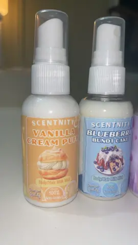 Literally our favorite part of our mornings now 💕 #girlmom #tiktokshop #bodymists #travelsize 