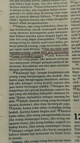 2 Korintus 11:14🗣️ #christiantiktok #ayatalkitab #fyppppppppppppppppppppppp  #likeanangel 