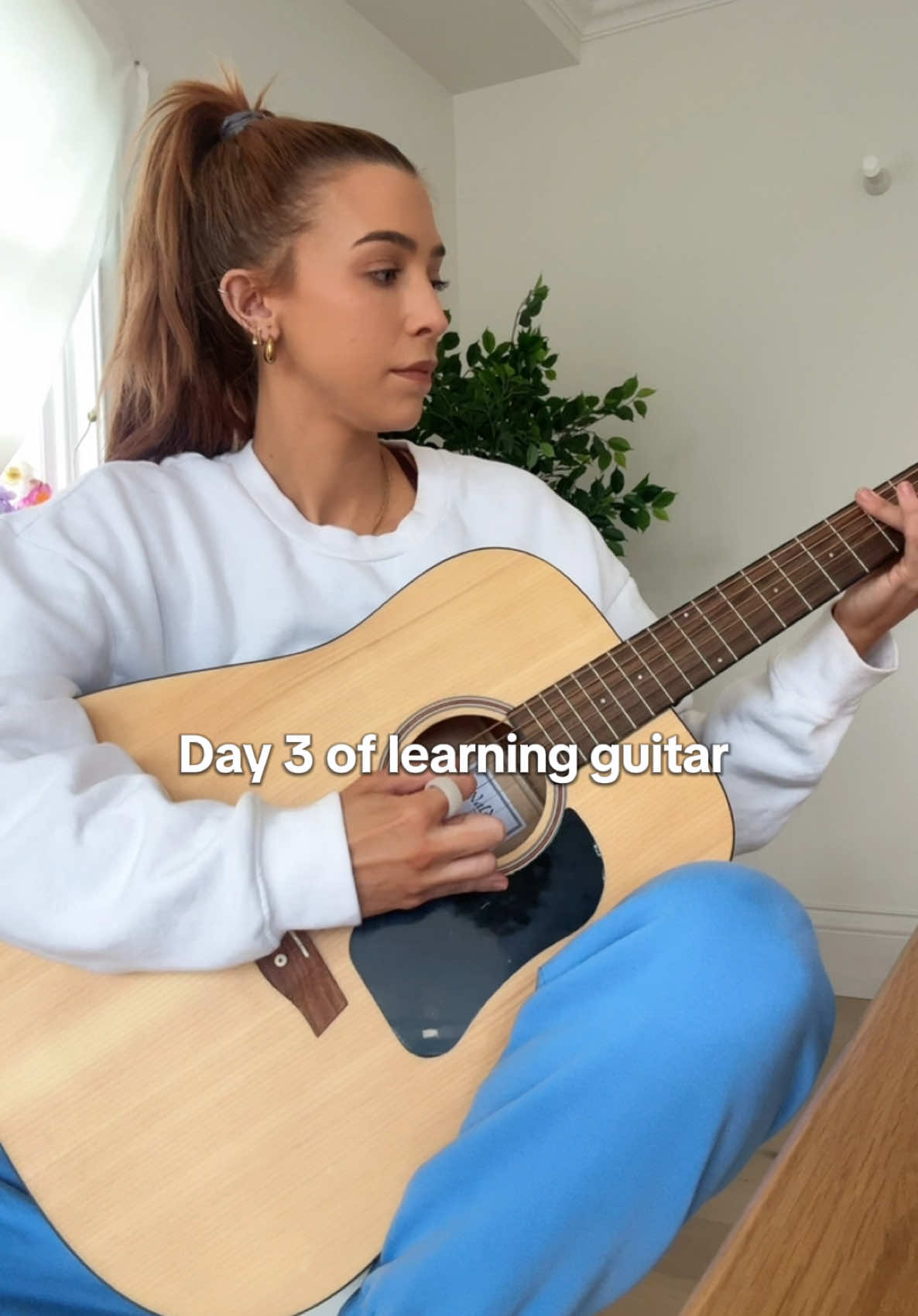 Finally learning guitar after waiting decades 😂 go easy on me 😅 #learningguitar #guitartok #hobbies #howtoplayguitar #learninghowtoplayguitar 
