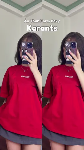 Áo này diện Tết thì siu hợp luôn 👏🏻 #karants #aotetkarants #outfit #OOTD #outfitideas #aothunboxy #aothun #aothunnamnu #unboxing #reviewthoitrang #xuhuong #viral #foryou #fyp #thaothichriviu #xh  