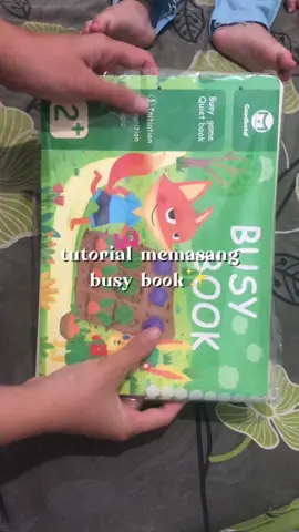 busy book lucuu😍 #busybook #montessori #mainananak #edukasianak #fyp 