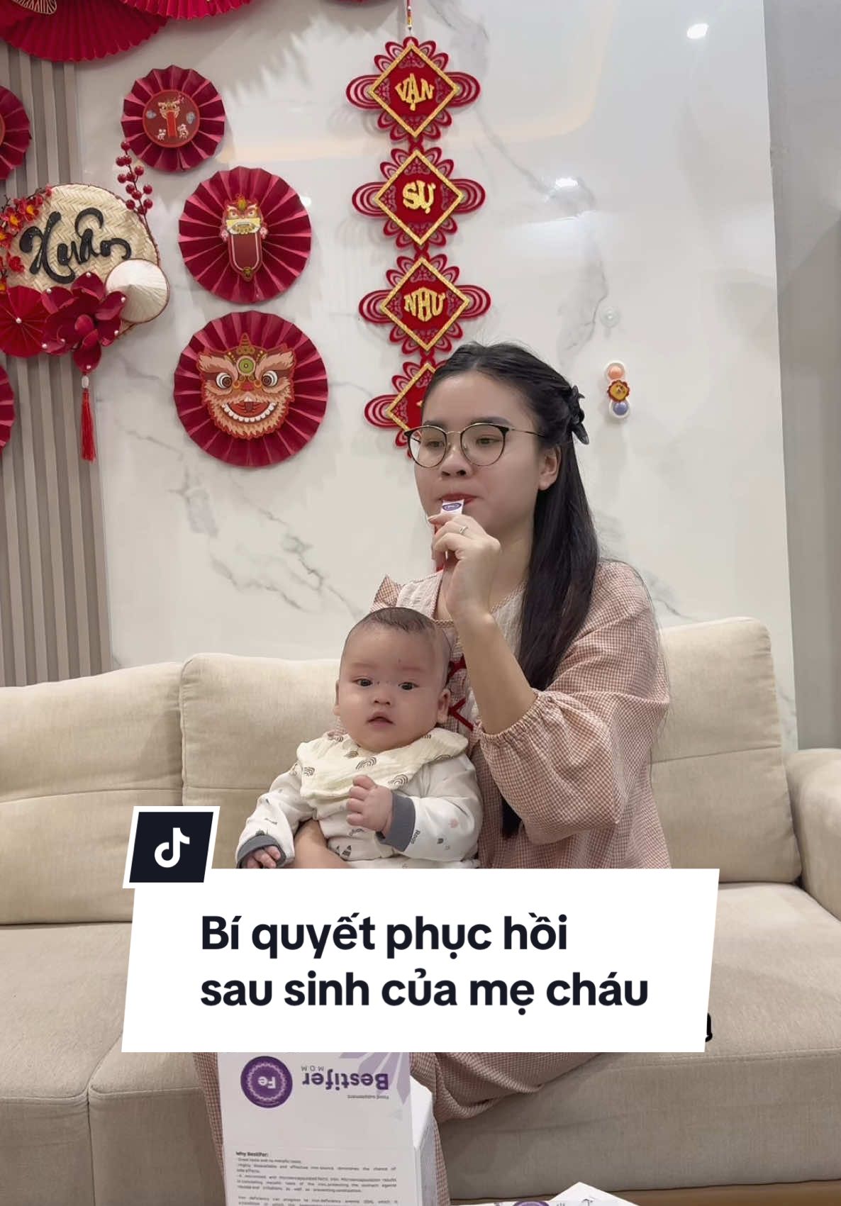 Sinh xong vẫn bổ sung đều và đủ sắt nha các mom ơi. Đặc biệt những mẹ nào sinh mổ như mình. Sắt Bestifer này được các bác sĩ sản khoa khuyên dùng nên vô cùng an tâm #bestifer #satbau #sathuongdich #mepepssi 