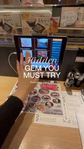 sushi spot at kanazawa, japan #japan #japanesefood #japantiktok #japantravel #fyp 