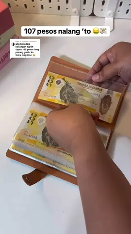 Replying to @heyitsjaz May 100k ka pag napuno mo to!!🤩🤑 #iponchallenge #100envelopechallenge #100envelopesavingschallenge #fyp