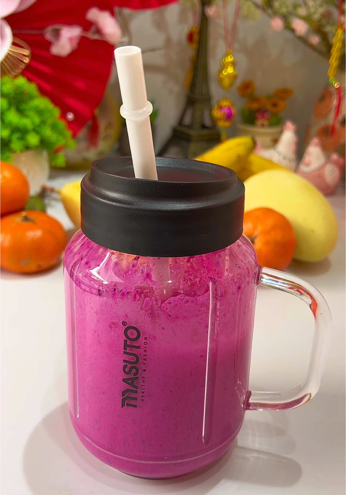 Máy xay masuto nhỏ mà có võ lắm nha mọi người ơi #HaoThichVaoBep #mayxaysinhto #masuto 