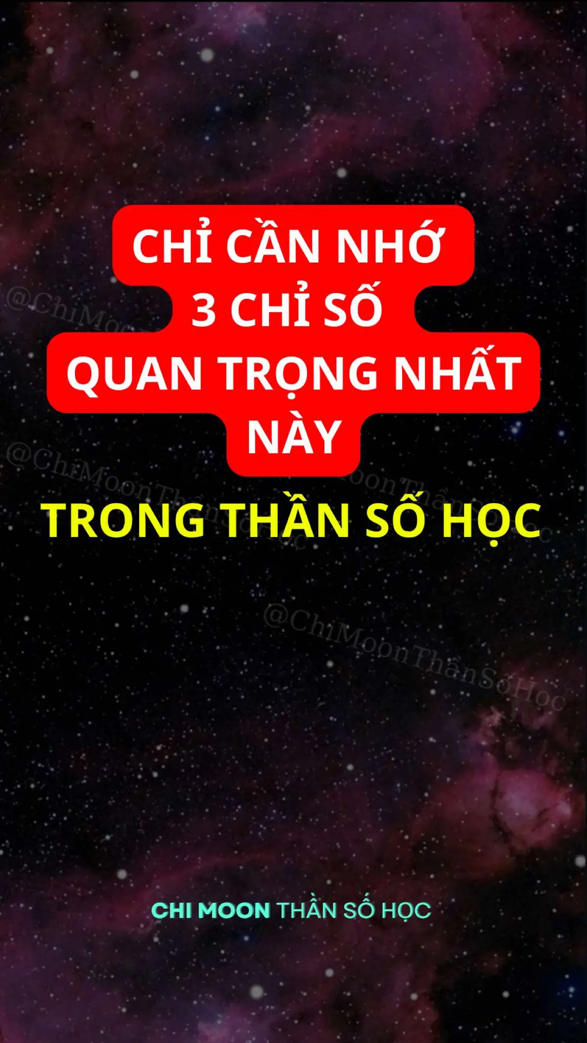 1.ĐƯỜNG ĐỜI 2.SỨ MỆNH 3.TRƯỞNG THÀNH VÍ DỤ: LÊ NGỌC HUYỂN 05.08.1997 1.ĐƯỜNG ĐỜI = 3 ĐƯỜNG ĐỜI = NGÀY + THÁNG + NĂM 5+8+1+9+9+7=39 3+9=12 1+2=3 2.SỨ MỆNH = 3 QUY ĐỔI HỌ TÊN RA SỐ VÀ CỘNG LẠI 3+5+5+7+6+3+8+3+7+5+5=57 5+7=12 1+2=3 3.TRƯỞNG THÀNH = 6 TRƯỞNG THÀNH = ĐƯỜNG ĐỜI + SỨ MỆNH 3+3=6 #thansohoc  #thansohocungdung  #xuhuongtiktok  #LearnOnTikTok  #xemthansohoconline  #xuhuong  #2025  #chimoonthansohoc 