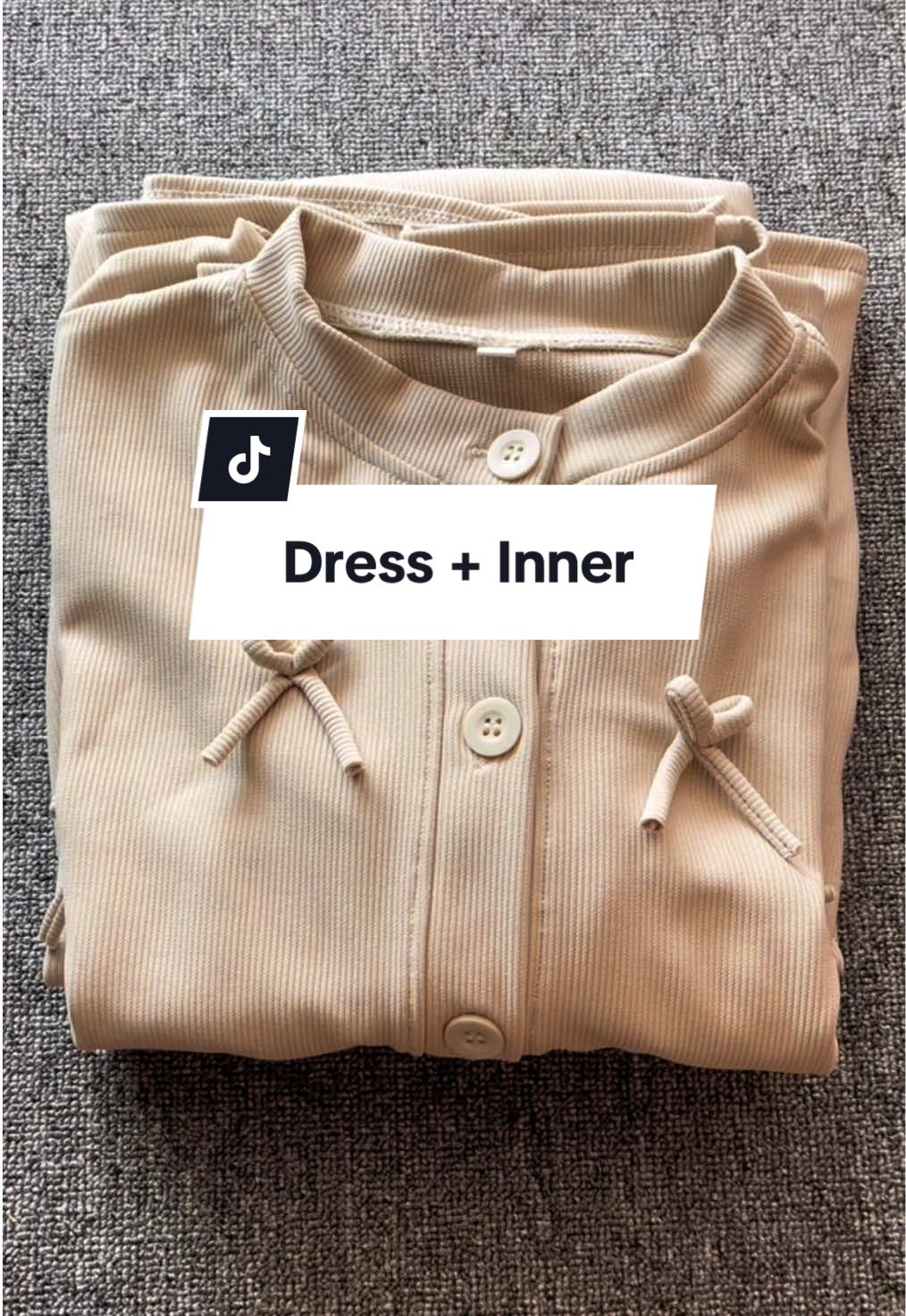 Rekomendasi dress inner harga murah udah dapet sebagus ini 😍🤩 #dressinner #dress #outfitdress #dressbonrywanitacardigan 