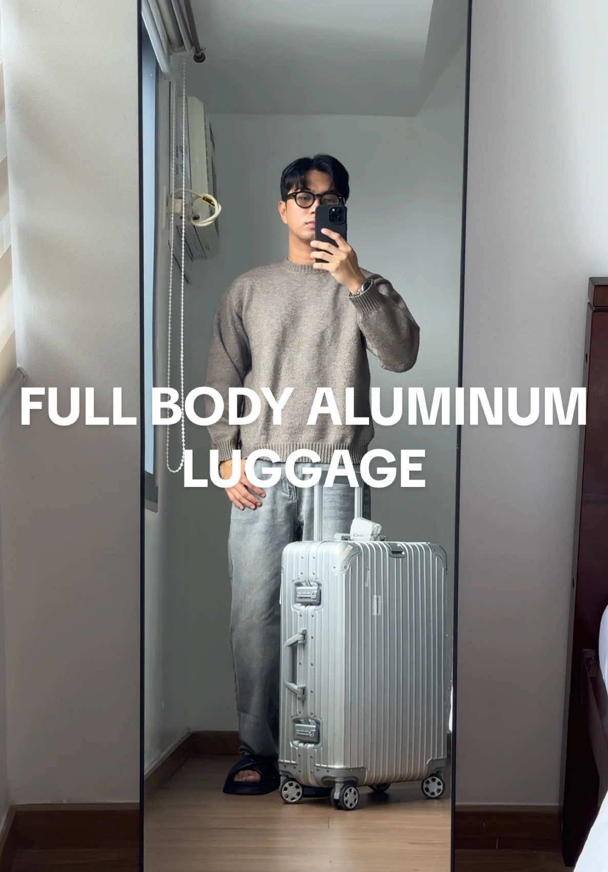 I have used this aluminum luggage on many trips already and look forward to using it on more this year. #aluminumluggage 