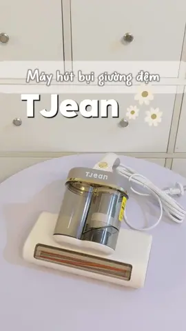 Cứ màu trắng là mê tít. Máy nhà @TJean sang xịn mịn lắm các bác ơi #tjean #mecamchuoi #xuhuong #mevabe #fyp #dondep #mayhutbuigiuongnem 