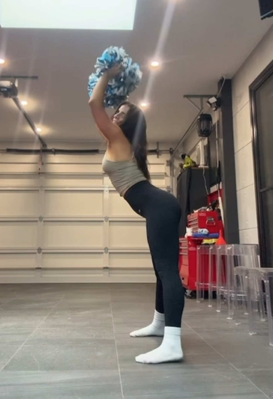 My favourite part of this iconic dance 📣💙 #dcc #dccthunderstruck #dallascowboys #dallascowboyscheerleaders @Dallas Cowboys Cheerleaders 