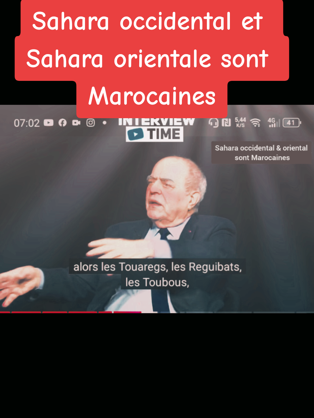 la vérité qui vient de la #france et qui fâche #algeria c'est que les #sahara #sahara_occidental et #sahara_oriontale sont toutes les deux #marocaine🇲🇦 