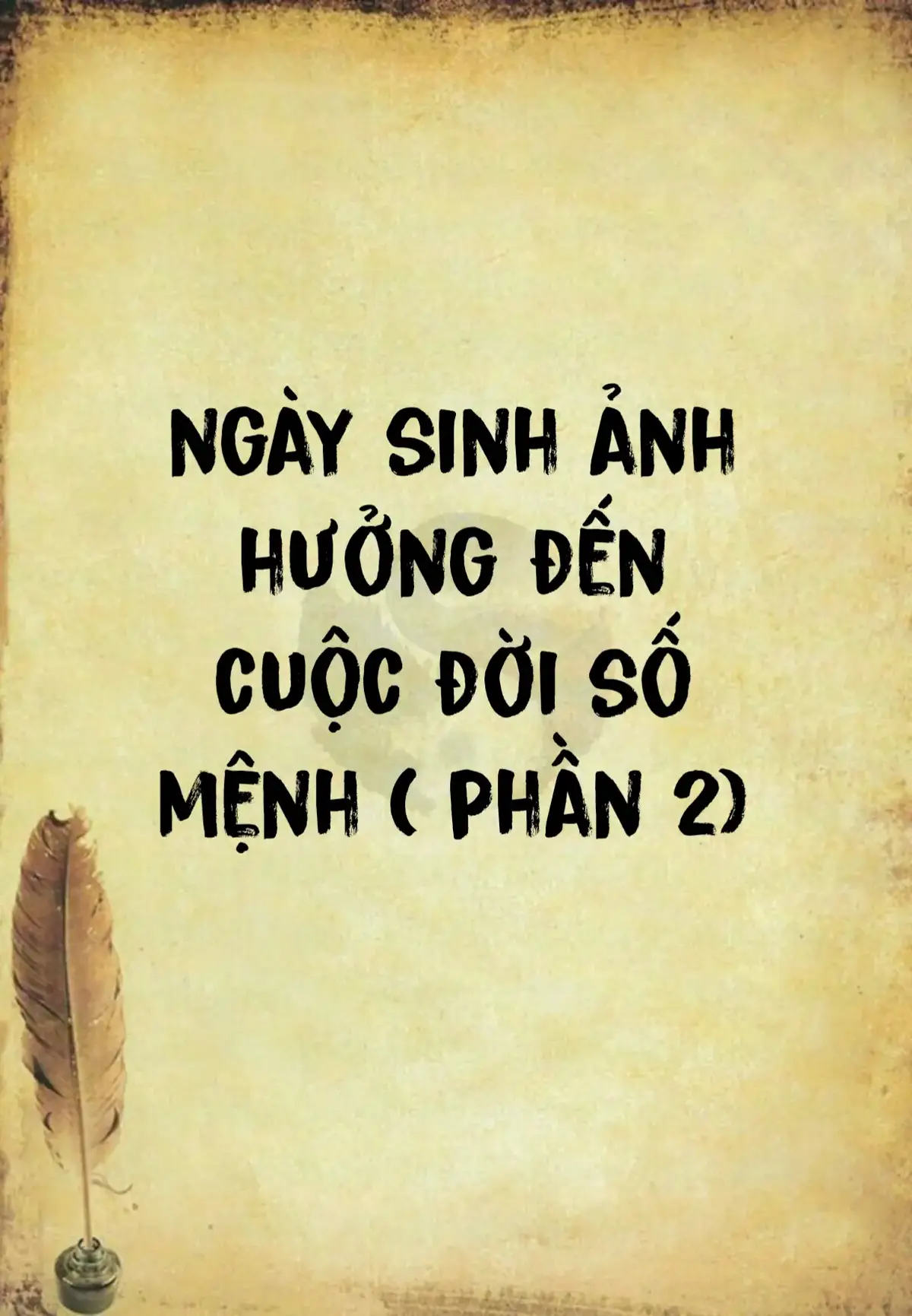 Phần 2 | Ngày sinh là 1 trụ rất quan trọng , ảnh hưởng tới vận mệnh của bản thân, vợ chồng xung khắc hay không.Ngày sinh tác động rất mạnh mẽ đến vận đồ cuộc sống của mỗi người. #xemtuvi #suutam #tuvicohoctbx #tuvi 