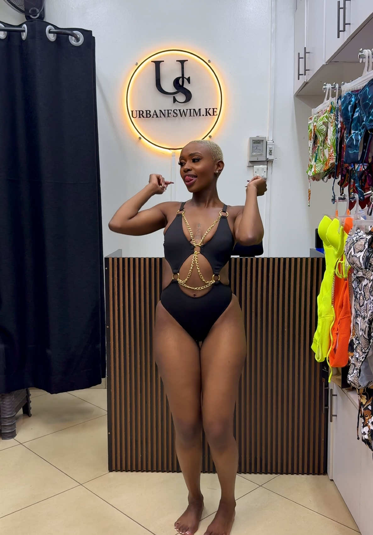 Monokini with Gold Chain Details 😍 Available in the sizes S, M and L  Fits a size 6 UK- 12 UK 📍 Star Mall, Shop C11 on the 3rd Floor in the CBD  📍Basic Nyali Mall (Quickmart), Links Road, Mombasa  We do Countywide Deliveries 🚚 #swimwear #kenyanswimwearshop #kenyanswimsuits #bikinikenya #bikinikenyabeachwear#tiktoknairobi #urbaneswimkenya #mombasatiktokers #kenya #kenyantiktok 