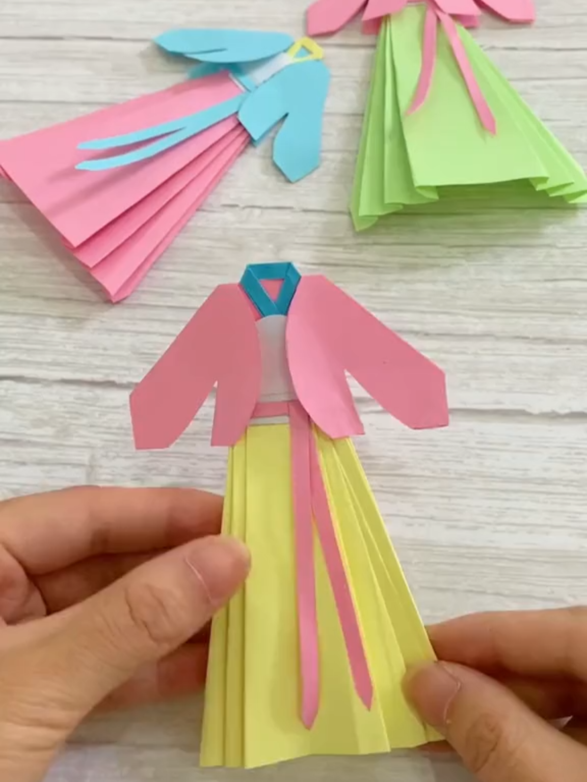 DIY Bộ Trang Phục Bằng Giấy #handmade #thuconghandmade #origami