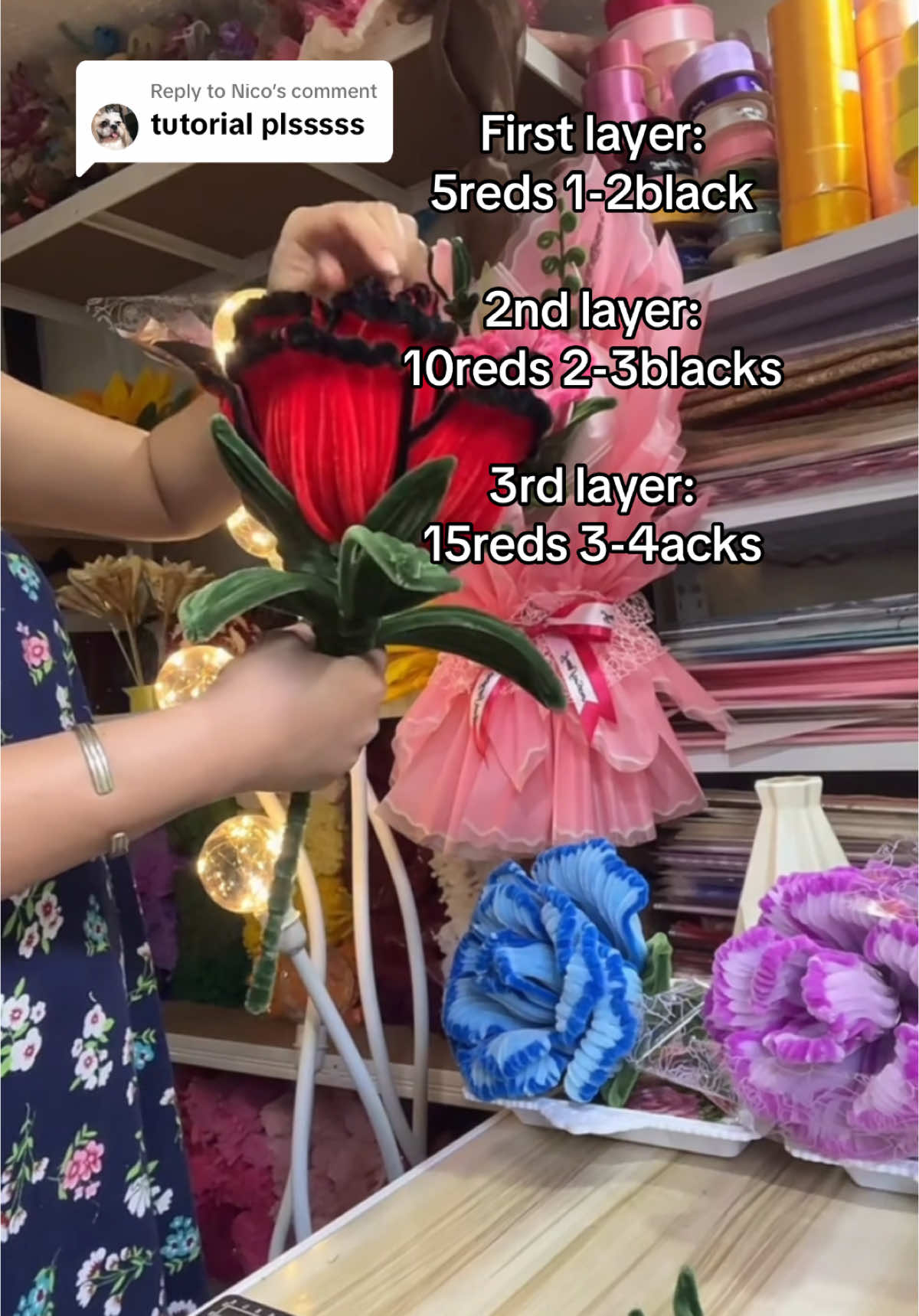 Replying to @Nico Another live tutorial for the giant rose