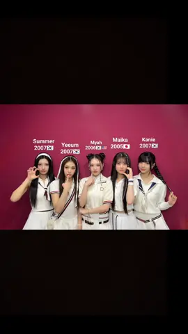 #oddyouth #Summer #yeeum #myah #maika #kanie #kpop #fyp #foryou 