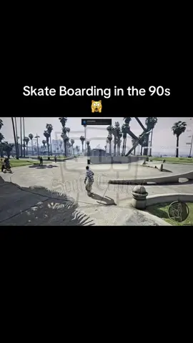 Newly added skate boarding script added to 90s SC. #fyp #gta #gtarp #fivem #viral #seriousrp #ybn #rp #roleplay #lasd #lapd #la #retro #90snostalgia #skate #skateboard 