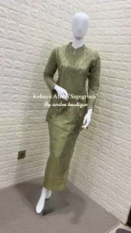Kebaya alma sage