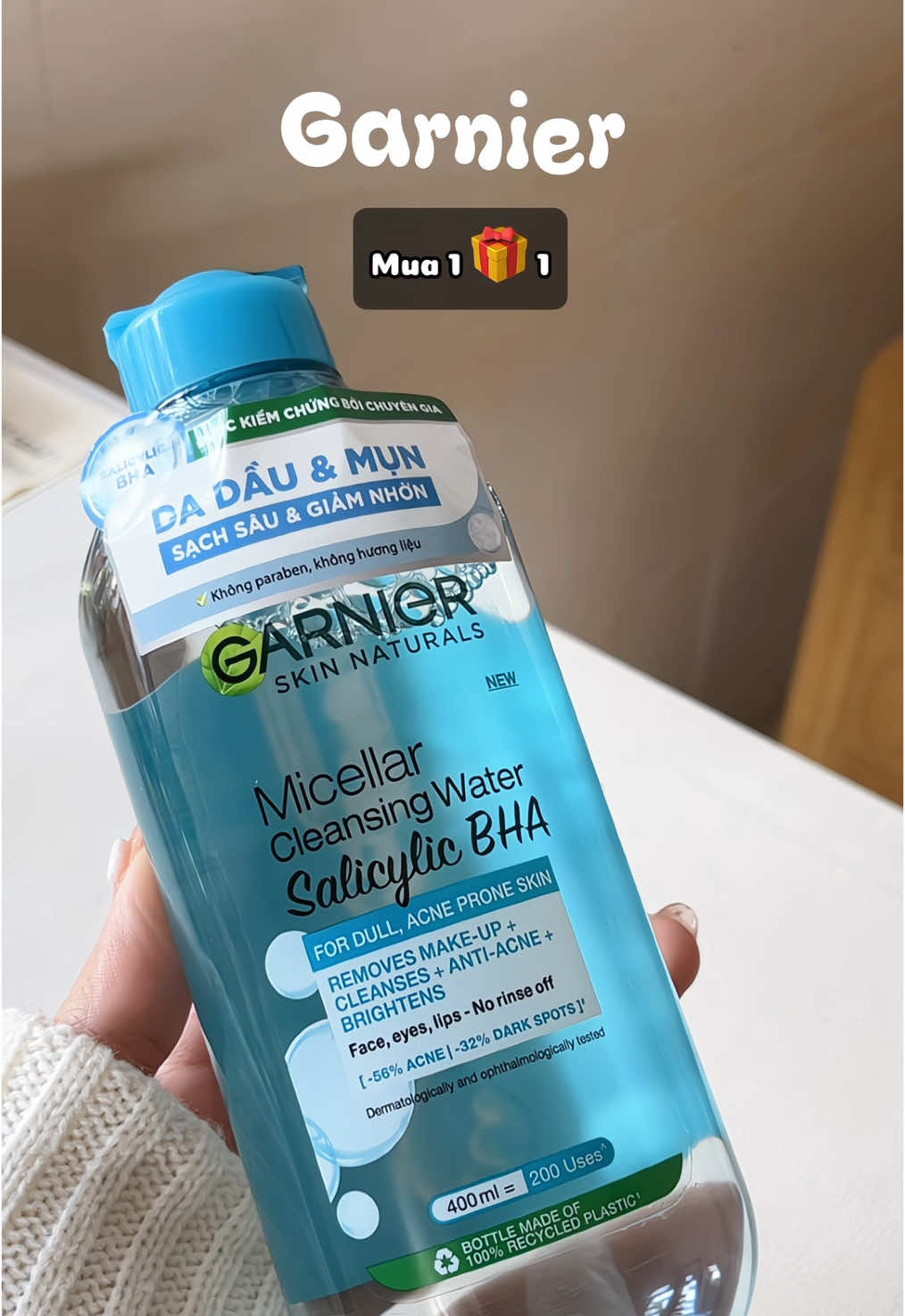 #garnier #taytrang #nuoctaytrang #micellarwater #taytranggarnier #hasaki #makeuptips1606 